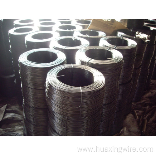 Black annealed tie wire used for binding